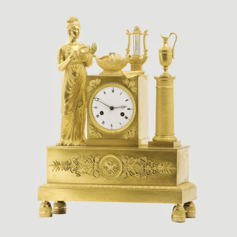 Часы в стиле ампира "Афродита", Франция, 1810-е гг. 